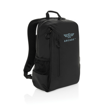 Logotrade promotional product image of: Lima Aware™ RPET water resistant 15.6 laptop backpack
