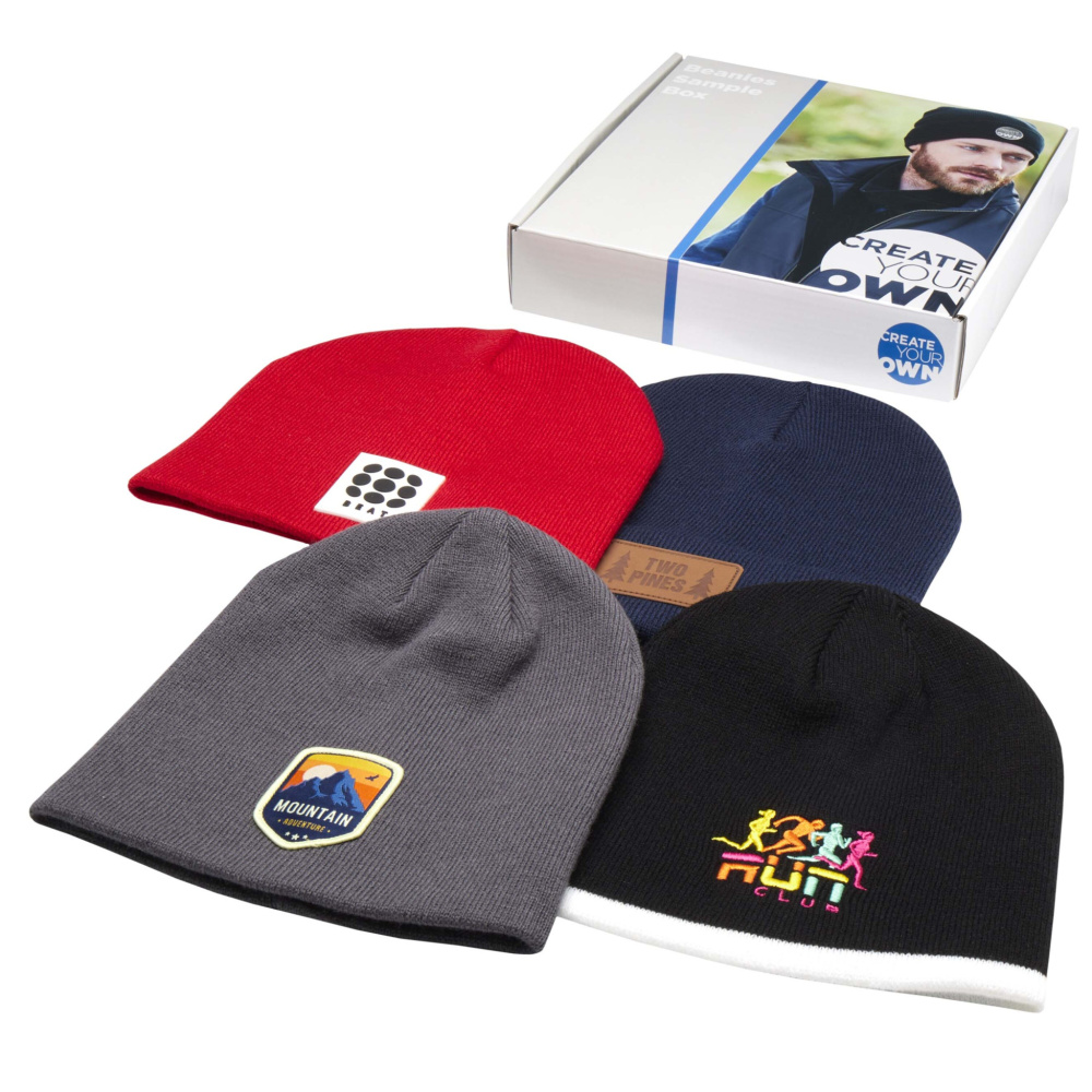 Logotrade advertising product picture of: Beanie sample box
