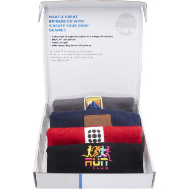 Logotrade promotional product image of: Beanie sample box