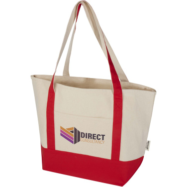 Logotrade promotional giveaway picture of: Sam 320 g/m² GRS recycled cotton tote bag