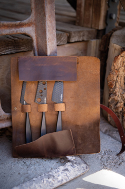 Logotrade advertising product picture of: BOSKA Cheese Knife Set Monaco+ Black