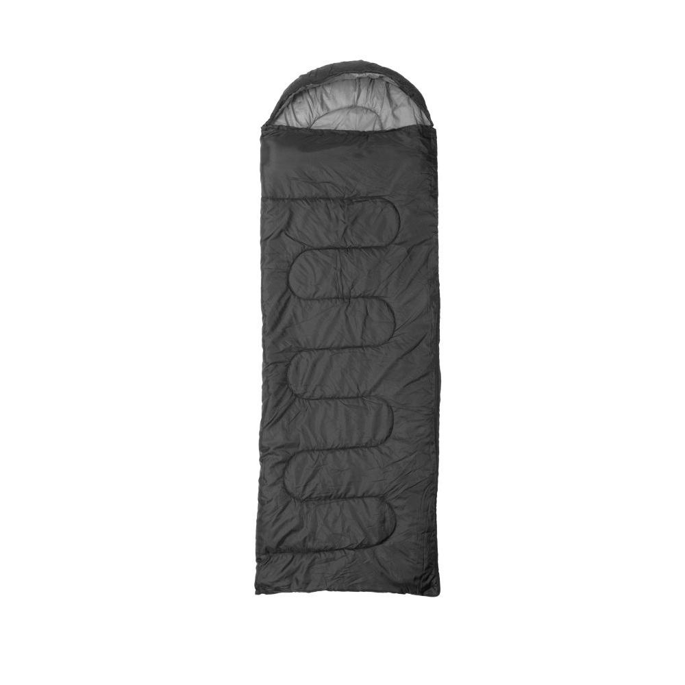 Logo trade promotional gifts image of: Sleeping bag TROMES Schwarzwolf