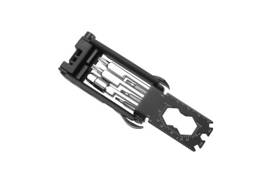 Logotrade promotional product image of: Set of bike tools MERAPI Schwarzwolf