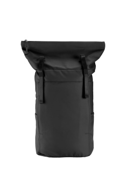 Logo trade promotional gifts picture of: Rolltop backpack PEKTUSAN Schwarzwolf