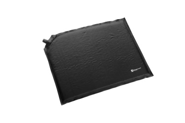 Logotrade corporate gift picture of: Inflatable cushion ANTERO Schwarzwolf