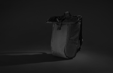 Logotrade promotional gift image of: Swiss Peak Aware™ RPET Leonard 15.6 inch laptop backpack