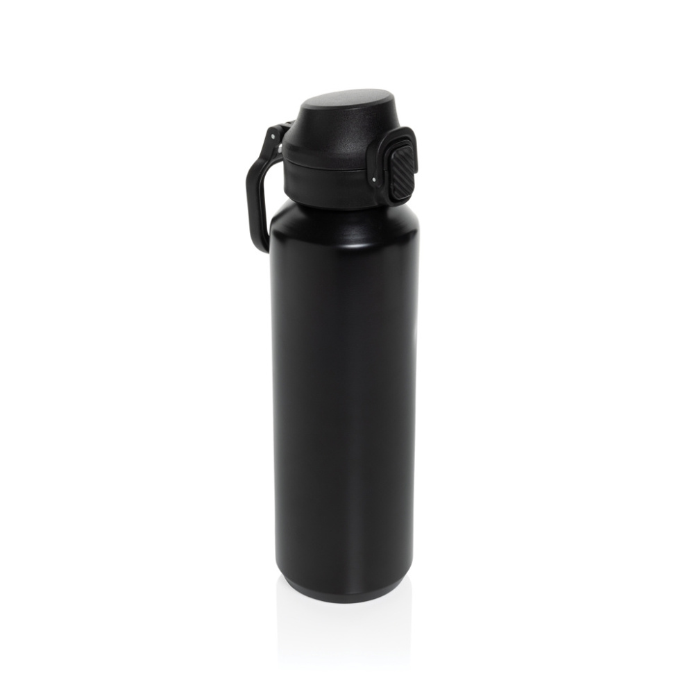Logo trade business gift photo of: Via RCS Re-steel lockable sport bottle 600ML