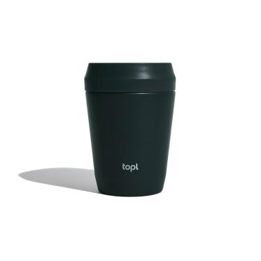 Logotrade promotional items photo of: Topl Recycled Steel To Go Tumbler Patented 360 Lid 235ml