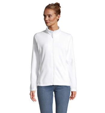 Logotrade promotional gift picture of: NORTH WOMEN ZIPPED FLEECE