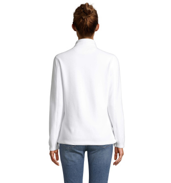 Logotrade promotional product picture of: NORTH WOMEN ZIPPED FLEECE
