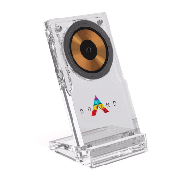 Logo trade promotional merchandise image of: Magcharge 15W magnetic wireless charging stand