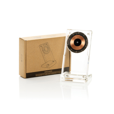 Logotrade corporate gift image of: Magcharge 15W magnetic wireless charging stand