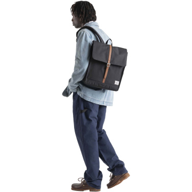 Logotrade promotional giveaway image of: Herschel City recycled backpack 16L