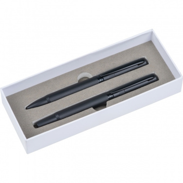 Logo trade promotional products picture of: Elegant MoLu writing set Santa Rosa
