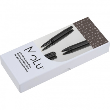 Logo trade promotional items image of: Elegant MoLu writing set Santa Rosa