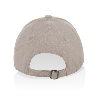 Logo trade promotional items picture of: Milo AWARE™ recycled heather 6 panel cap 200gr