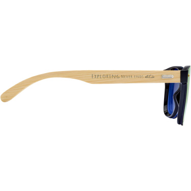 Logotrade advertising product picture of: Tan sunglasses with bamboo temples