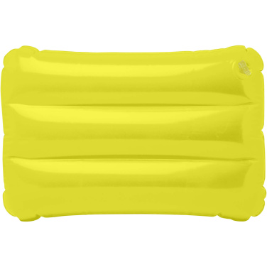 Logo trade promotional giveaways picture of: Sunny inflatable beach pillow
