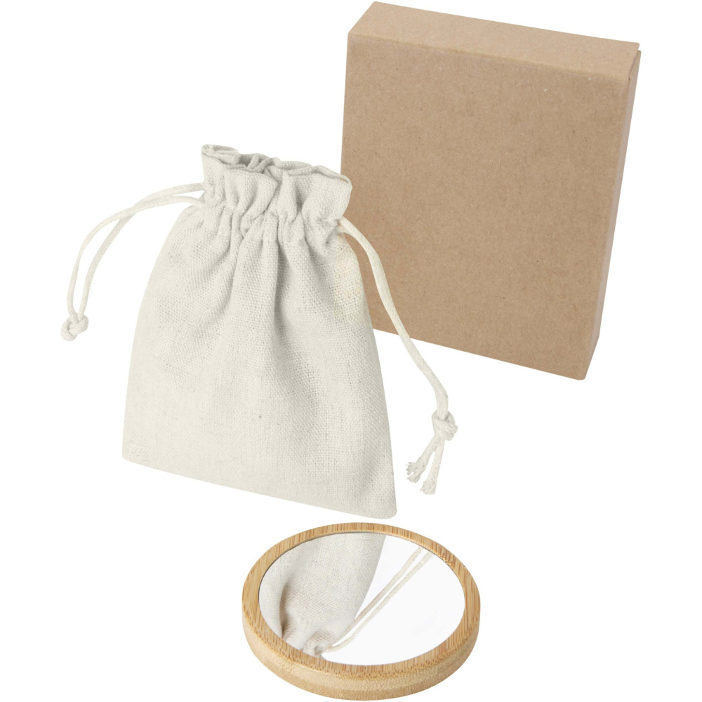 Logotrade promotional item image of: Lustre bamboo mirror