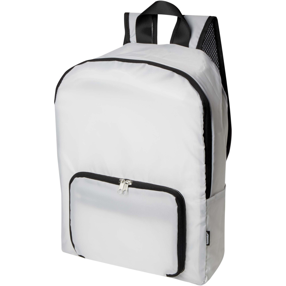 Logo trade promotional products picture of: EcoFold RPET foldable backpack 15L