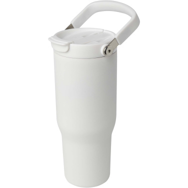 Logo trade promotional items image of: Bronx 900 ml RCS recycled stainless steel copper vacuum insulated tumbler with dual function lid