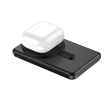 Logotrade promotional giveaways photo of: Urban Vitamin Redwood 5in1 5000mah 20W PD magnetic powerbank