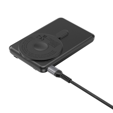 Logo trade promotional gifts image of: Urban Vitamin Redwood 5in1 5000mah 20W PD magnetic powerbank