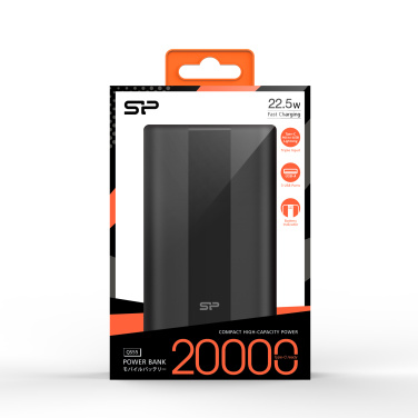 Logotrade promotional merchandise picture of: POWER BANK SILICON POWER QP55 10000 MAH