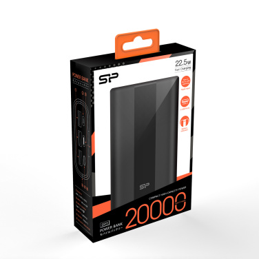 Logotrade promotional giveaway image of: POWER BANK SILICON POWER QP55 10000 MAH