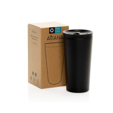 Logo trade promotional item photo of: Aviana™ Rowan RCS Recycled Tumbler 500 ML