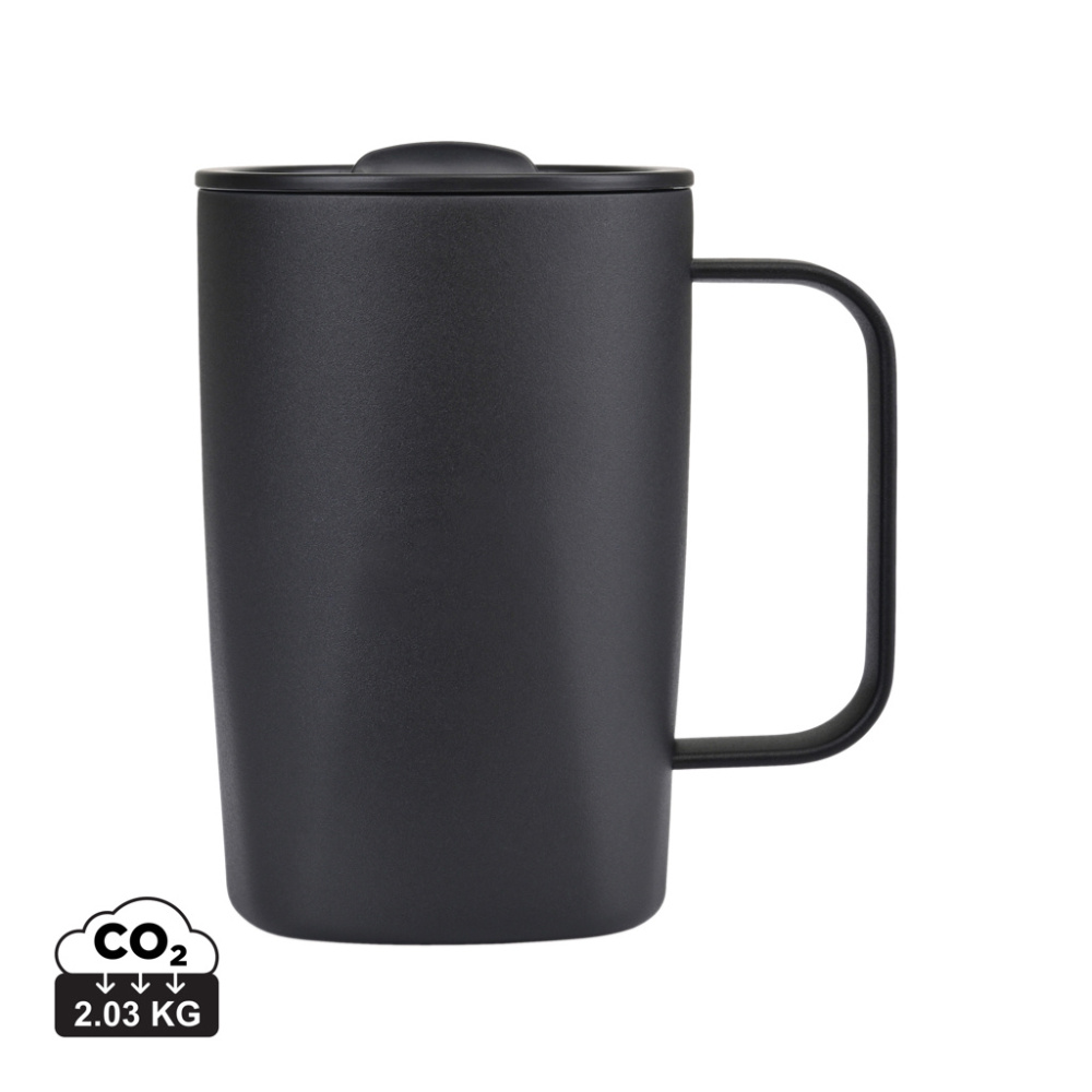Logo trade business gifts image of: Aviana™ Rowan RCS Recycled Mug 450 ML