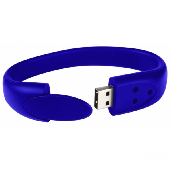 Logo trade business gifts image of: USB memory band