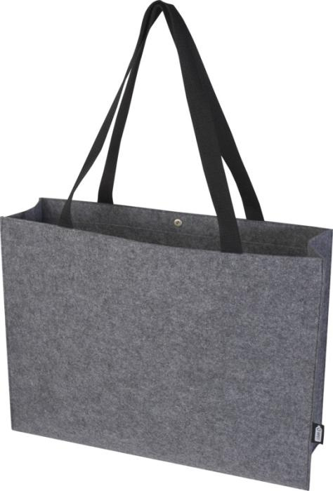 Logo trade advertising product photo of: Felta GRS recycled felt gusset tote bag 20L