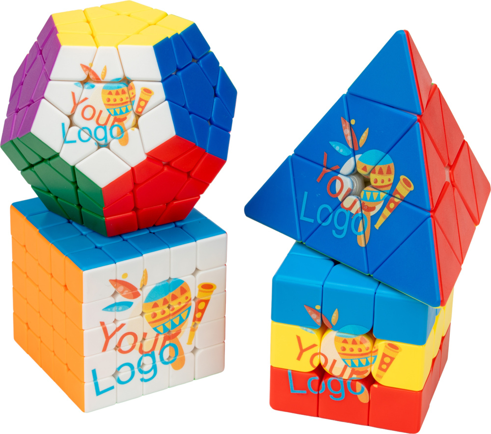 Logo trade promotional merchandise picture of: Cube - logic puzzle