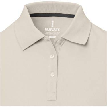 Logo trade corporate gifts image of: Calgary short sleeve women's polo