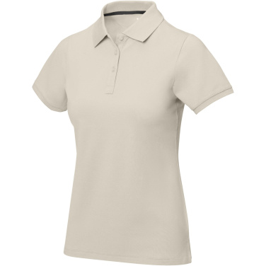 Logo trade promotional giveaway photo of: Calgary short sleeve women's polo