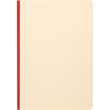 Logo trade promotional gifts image of: Liliana A5 sugarcane and RPET soft cover notebook