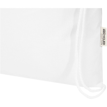 Logotrade promotional gift picture of: Oregon Blend 140 g/m² GRS recycled drawstring bag 5L