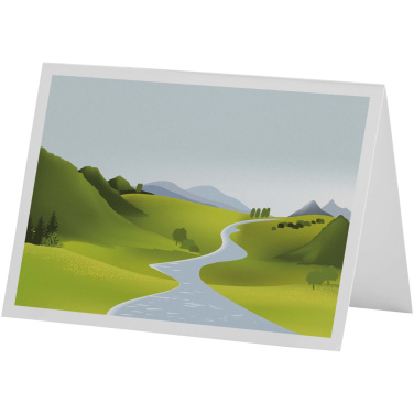 Logotrade promotional giveaway image of: Herald A6 greeting card
