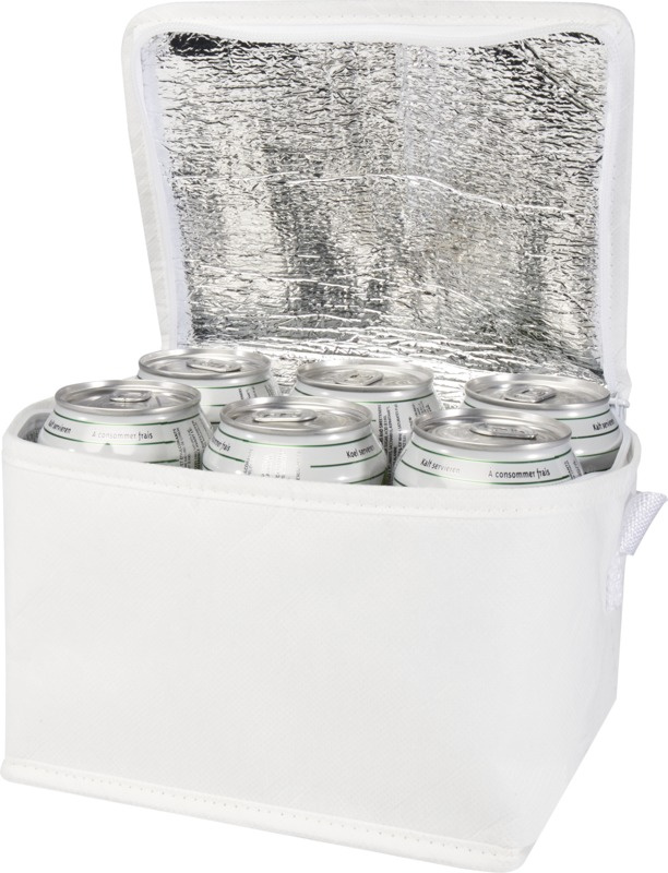 Logotrade advertising products photo of: Spectrum 6-can recycled non-woven cooler bag 4L