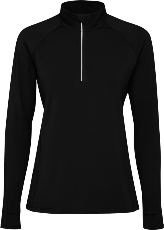 Logo trade promotional items picture of: Estambul long sleeve women's half zip sweatshirt