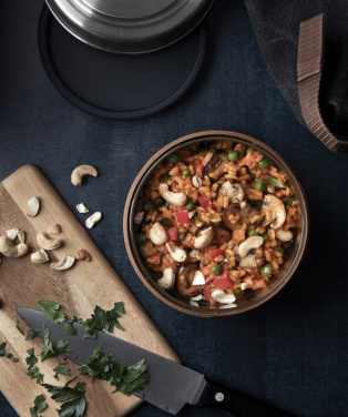 Logo trade corporate gifts picture of: Black+Blum Glass Lunch Bowl 750ml