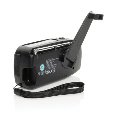 Logotrade promotional giveaways photo of: RescueWave RCS recycled plastic emergency radio