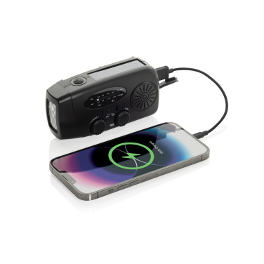 Logotrade promotional items photo of: RescueWave RCS recycled plastic emergency radio