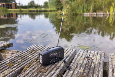 Logotrade promotional giveaways photo of: RescueWave RCS recycled plastic emergency radio