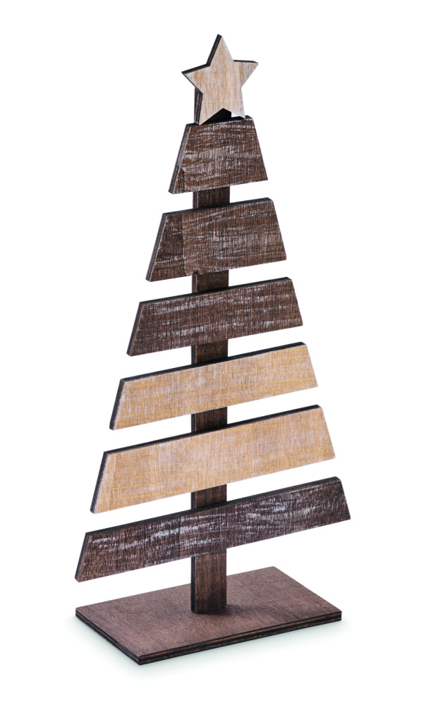 Logo trade promotional products picture of: Wooden Christmas tree