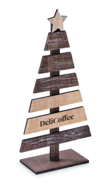 Logo trade corporate gift photo of: Wooden Christmas tree