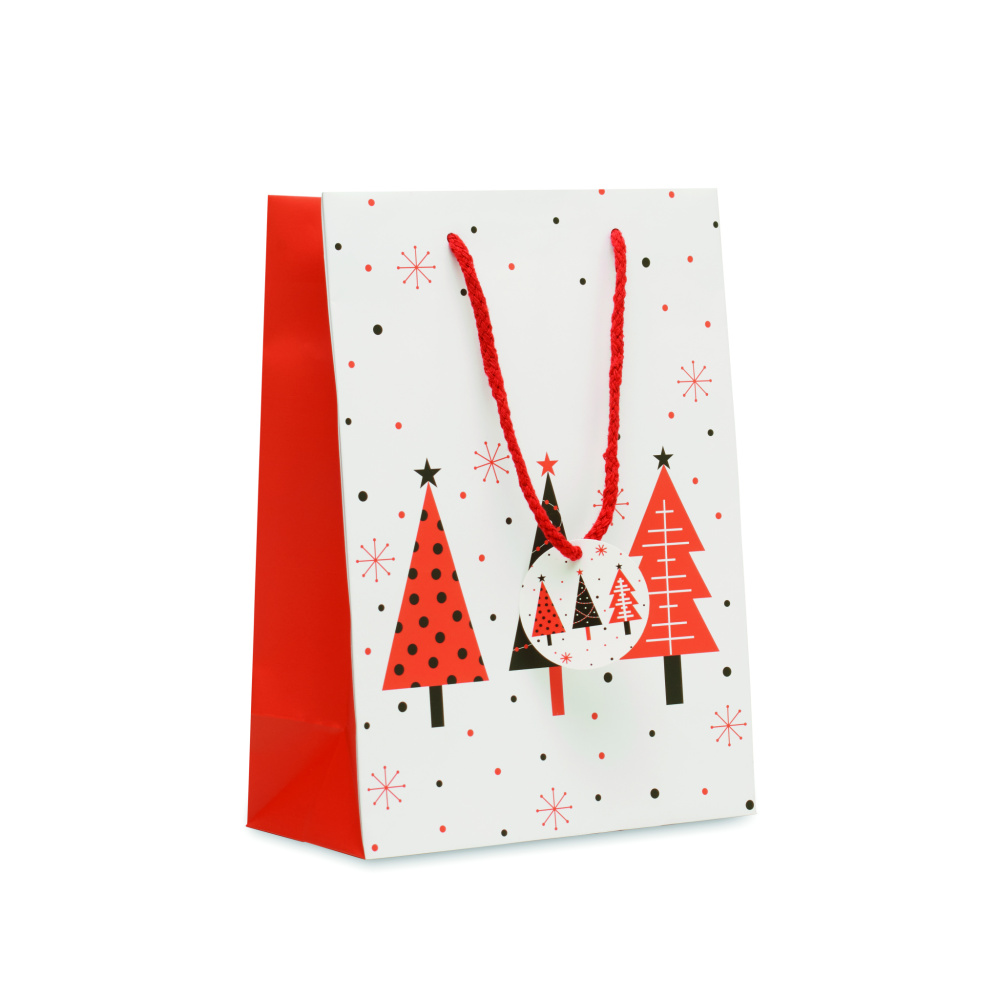 Logo trade corporate gifts image of: Gift paper bag medium