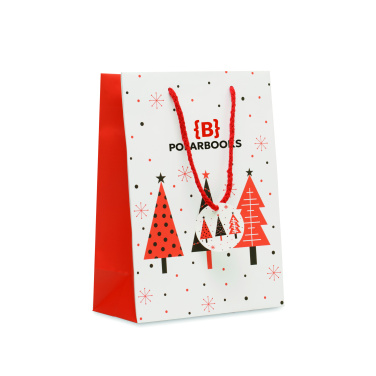 Logo trade corporate gifts picture of: Gift paper bag medium