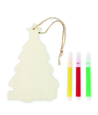 Logo trade promotional gifts picture of: Christmas tree ornament